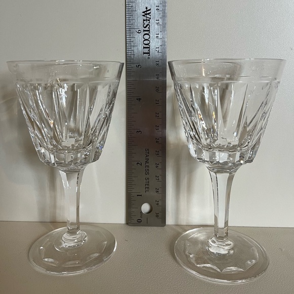 8 Vintage sherry (wine) glasses from the Stuart Crystal Dartmouth collection - Picture 2 of 3